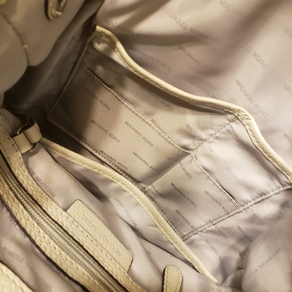 M. Kors Rare Large 'COOPER' Leather Backpack Purse - Picture 5 of 8